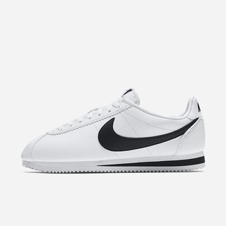 Pantofi Casual Nike Classic Cortez Barbati Albi Negrii | IKND-05396